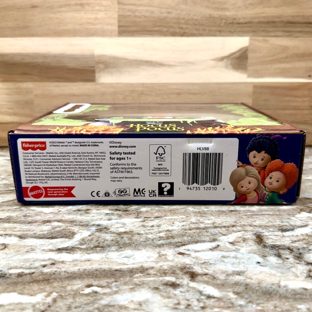 Disney Hocus Pocus The Sanderson Sisters Little People Collector Figures - NWT - Picture 7 of 8